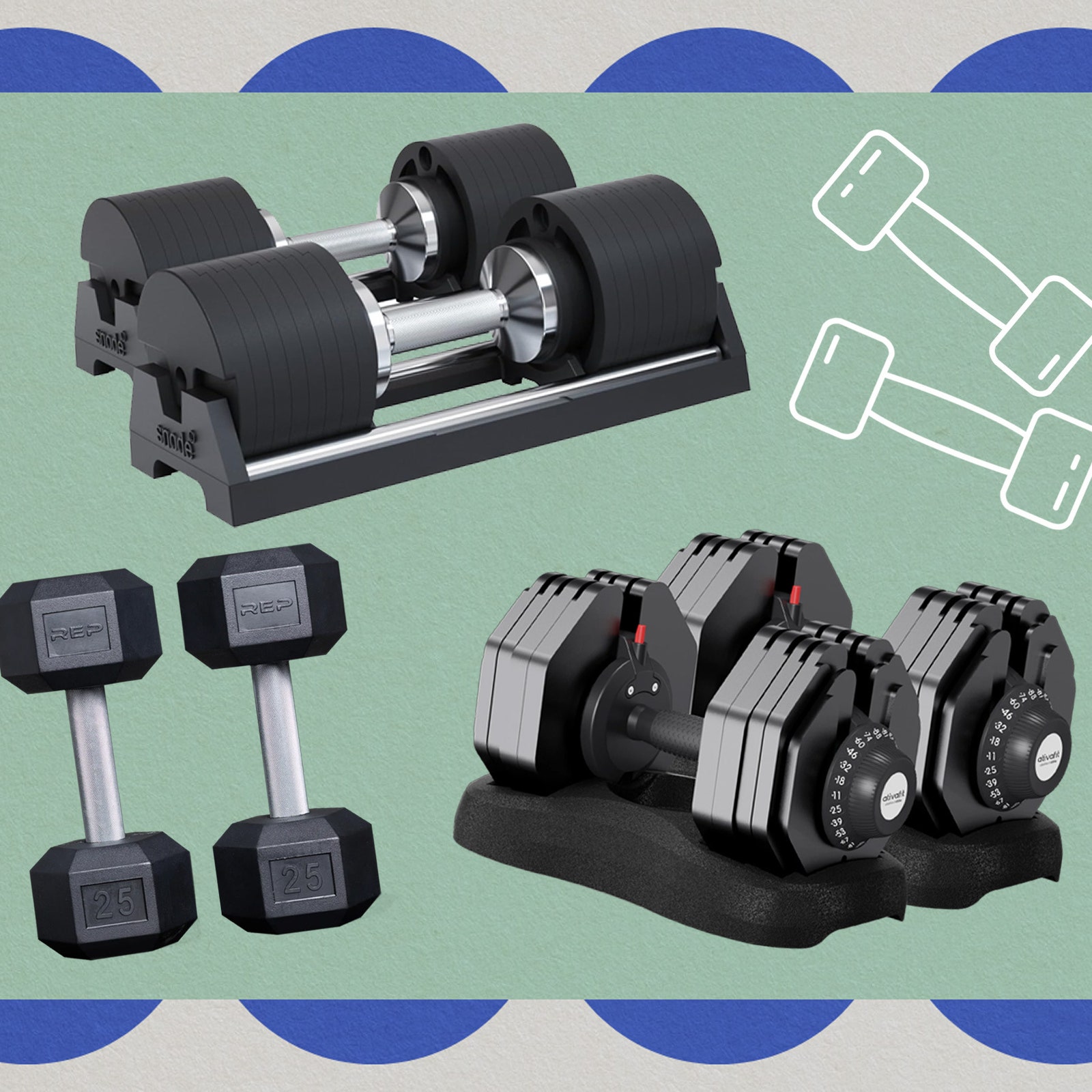 The Best Dumbbells to Level Up Your Lifting Routine