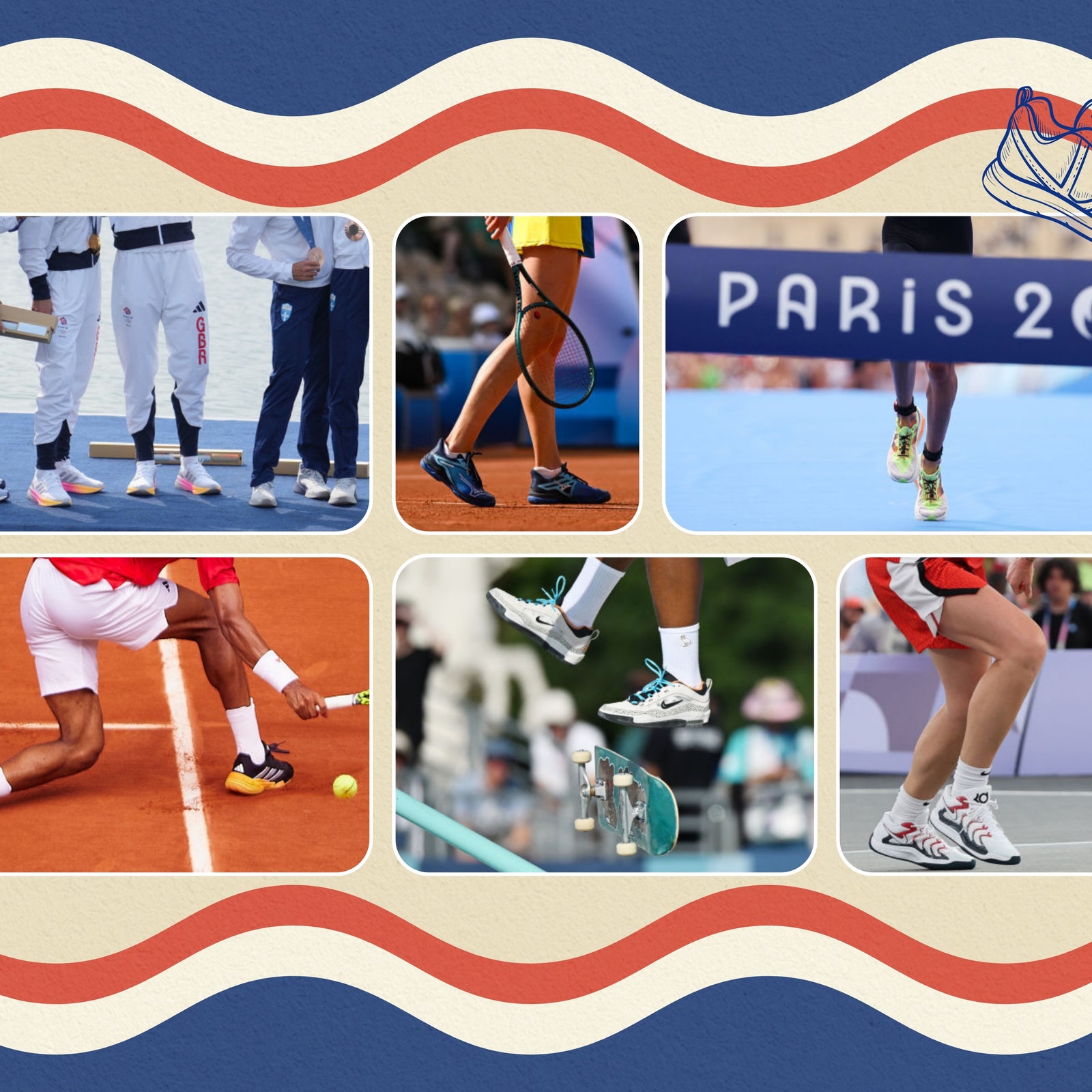 The Best Sneakers From the Paris Olympics So Far