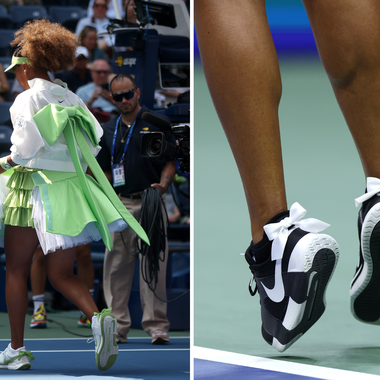 Here’s Why Naomi Osaka Is Covered in Bows at the 2024 US Open